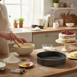 Masterclass Non-Stick Loose Base Round Sandwich Tin - 20cm