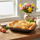 MasterClass Non-Stick Rectangle Open Roasting Pan - 27cm