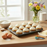 Masterclass Non-Stick Mini Sandwich Tin - 12 Hole