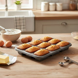 Masterclass Non-Stick Mini Loaf Tin - 12 Hole