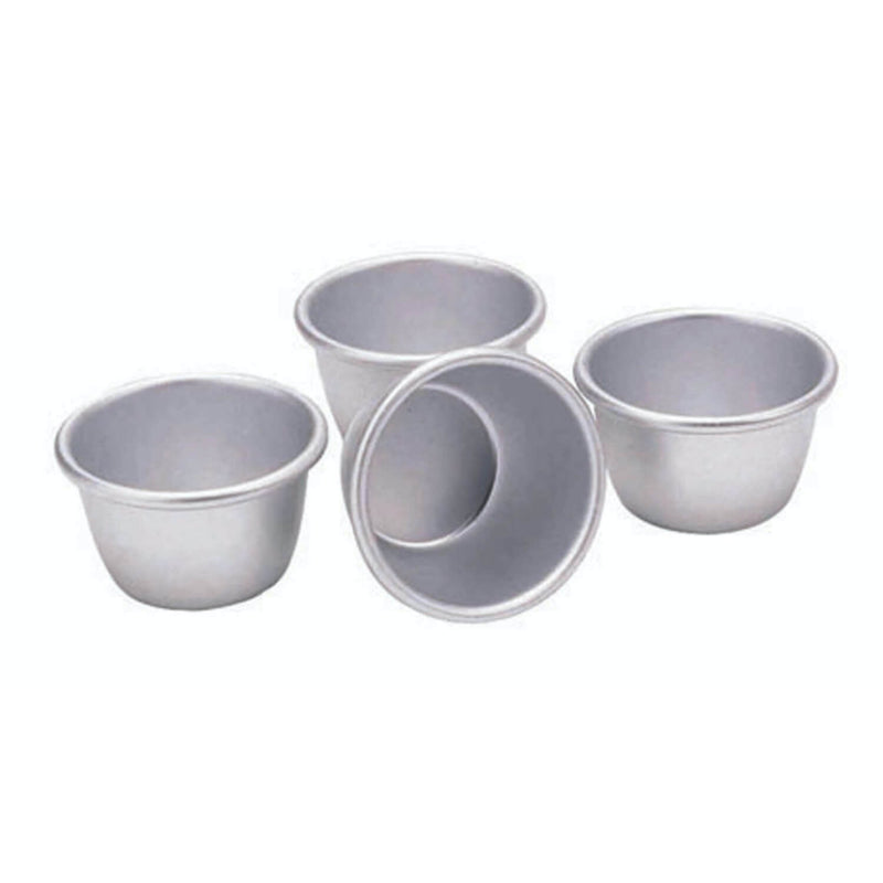 KitchenCraft 7.5cm Mini Pudding Moulds - Set of 4