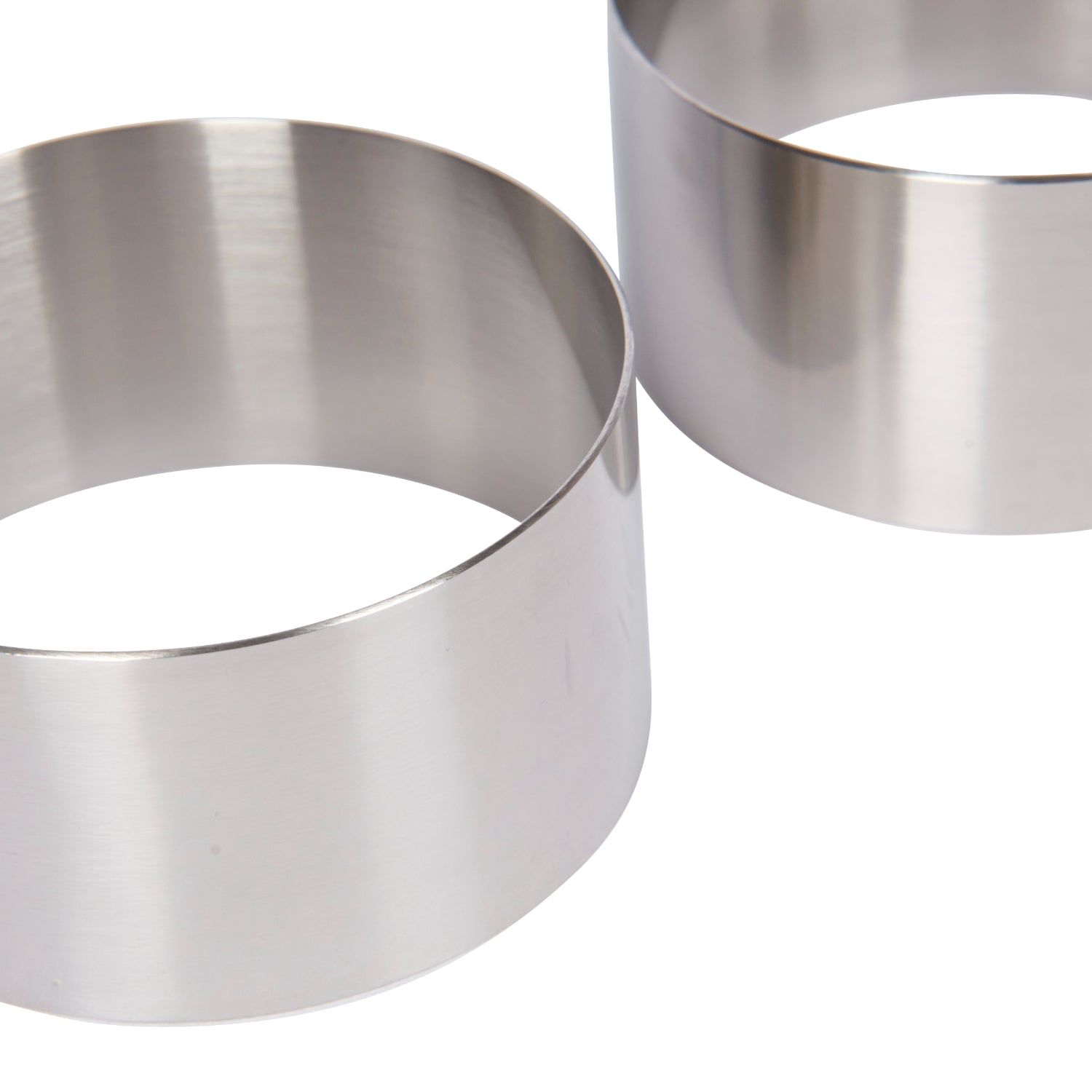 Buy KitchenCraft | Set Of 2 Stainless Steel Cooking Rings -7cm x 3.5cm ...