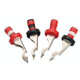 KitchenCraft Lever Arm Bottle Stoppers - Set of 4