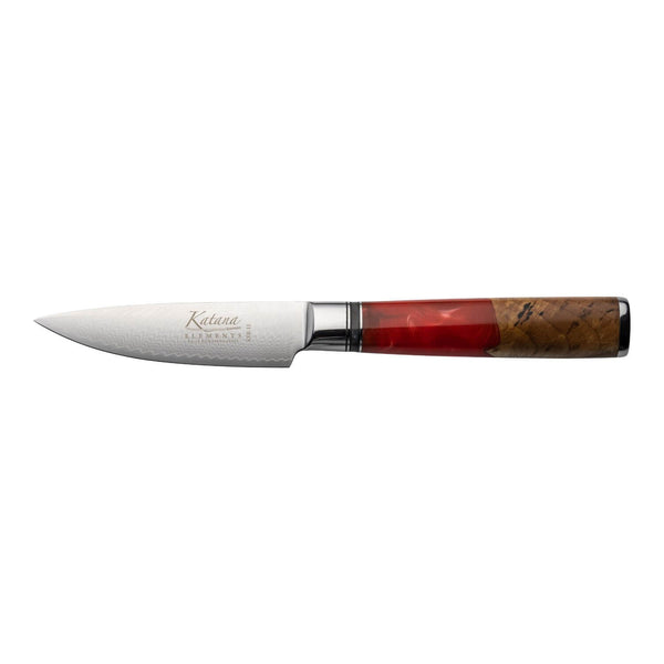 Katana Elements 6-Piece Knife Block Set - Volcanic Red
