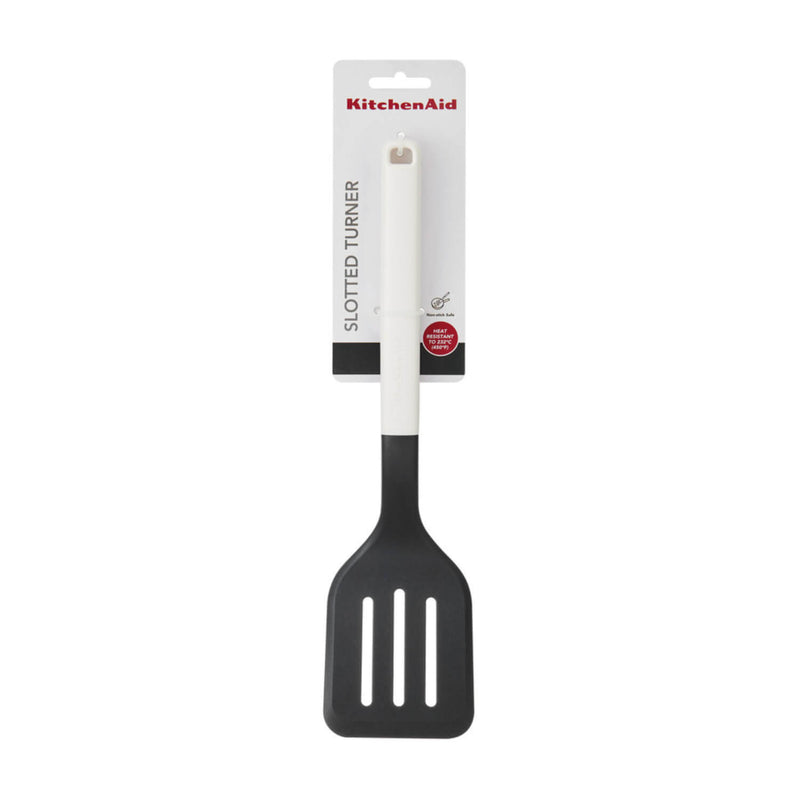KitchenAid Slotted Turner - Porcelain White