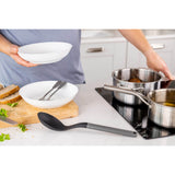KitchenAid 34cm Cooking Spoon - Charcoal Grey
