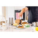 KitchenAid 34cm Slotted Spoon - Porcelain White