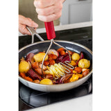 KitchenAid Stainless Steel Masher - Empire Red