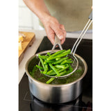 KitchenAid 36.5cm Stainless Steel Wire Strainer - Charcoal Grey