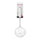 KitchenAid 36.5cm Stainless Steel Wire Strainer - Porcelain White