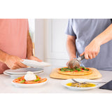 KitchenAid Stainless Steel Pizza Wheel - Charcoal Grey