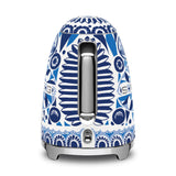 Smeg Dolce & Gabbana Jug Kettle & 2-Slice Toaster Set - Blu Mediterraneo