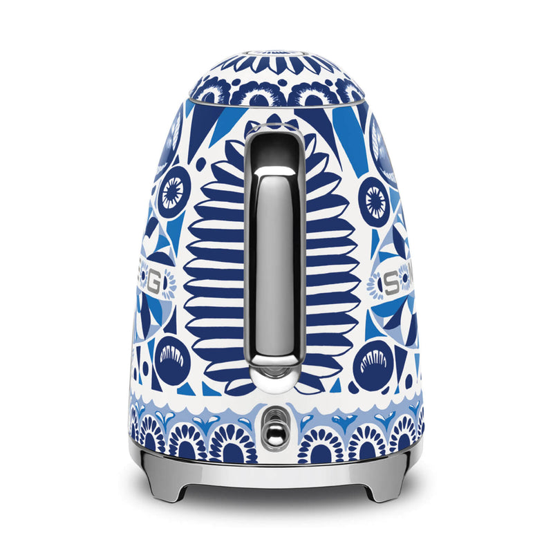 Smeg Dolce & Gabbana Jug Kettle & 2-Slice Toaster Set - Blu Mediterraneo