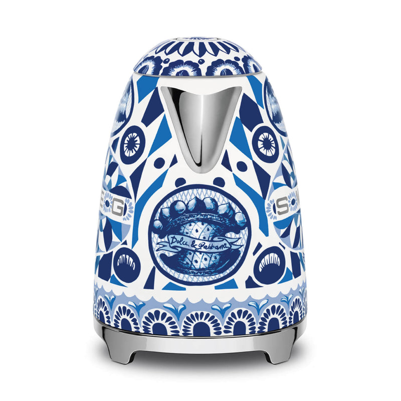 Smeg Dolce & Gabbana Jug Kettle - Blu Mediterraneo