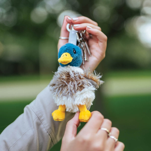 Wrendale Designs by Hannah Dale Plush Keyring - 'Webster' Duck