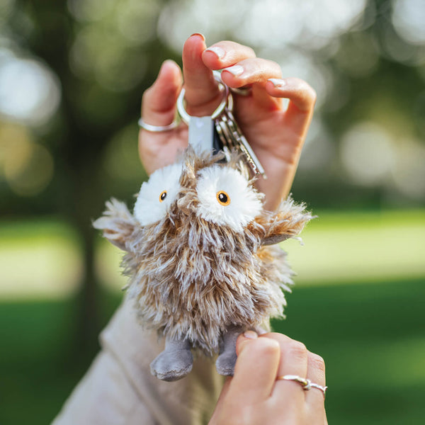 Wrendale Designs by Hannah Dale Plush Keyring - 'Elvis' Owl