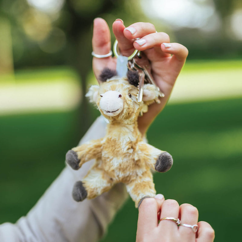 Wrendale Designs by Hannah Dale Plush Keyring - 'Camilla' Giraffe