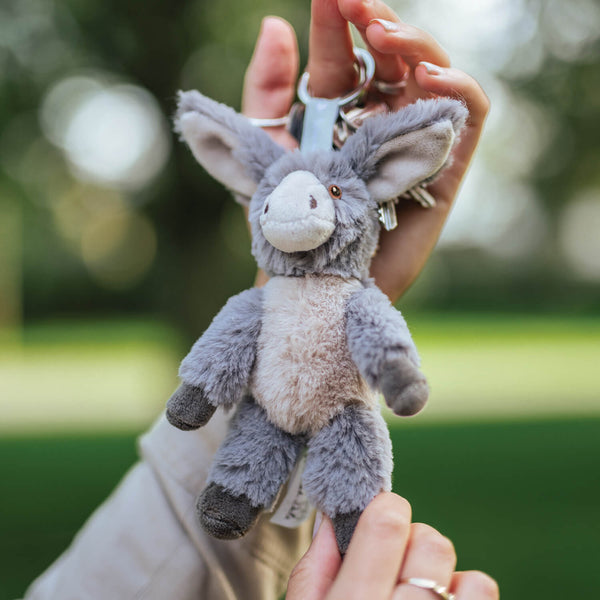 Wrendale Designs by Hannah Dale Plush Keyring - 'Jack' Donkey