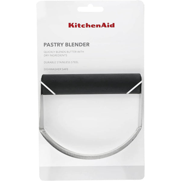 KitchenAid Stainless Steel Pastry Blender - Black