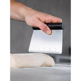 KitchenAid Stainless Steel All Purpose Scraper & Dough Cutter - Black