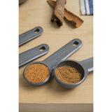 KitchenAid Set Of 5 Measuring Spoons - Charcoal Grey