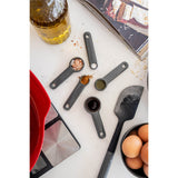 KitchenAid Set Of 5 Measuring Spoons - Charcoal Grey