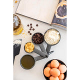 KitchenAid Set Of 4 Measuring Cups - Charcoal Grey