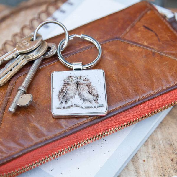 Wrendale Designs by Hannah Dale Keyring - Birds Of A Feather