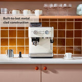 KitchenAid 5KES6551BPL Semi Automatic Espresso Machine with Burr Grinder - Porcelain