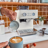 KitchenAid 5KES6551BPL Semi Automatic Espresso Machine with Burr Grinder - Porcelain