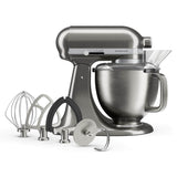 KitchenAid Artisan Plus 4.7 Litre Tilt Head Stand Mixer - Medallion Silver
