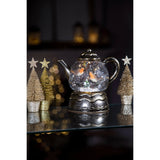 Premier 18cm Glitter Water Spinner - Teapot With Robins