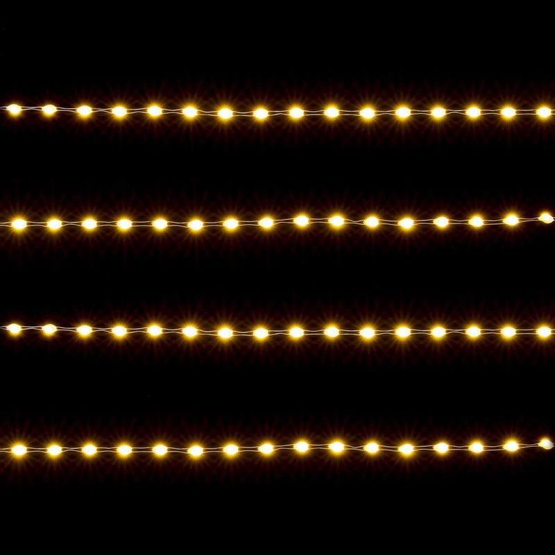 Premier Christmas Compact Ultra Brights 3 Metre 200 LED Lights - Warm White
