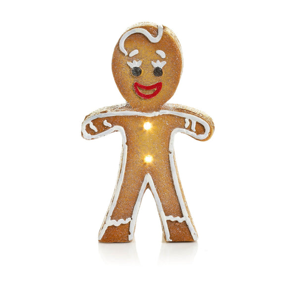Premier Lit 24cm Battery Operated Gingerbread Boy
