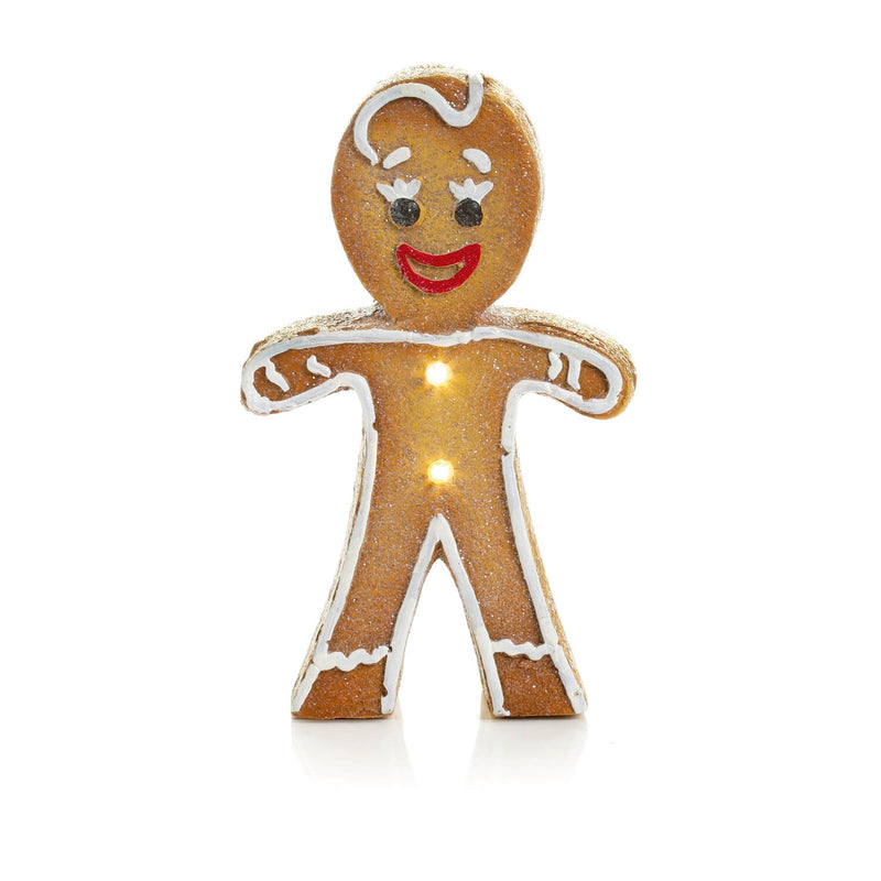 Premier Lit 24cm Battery Operated Gingerbread Boy