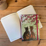 Alex Clark Large Chunky Notebook - Blossom Cats