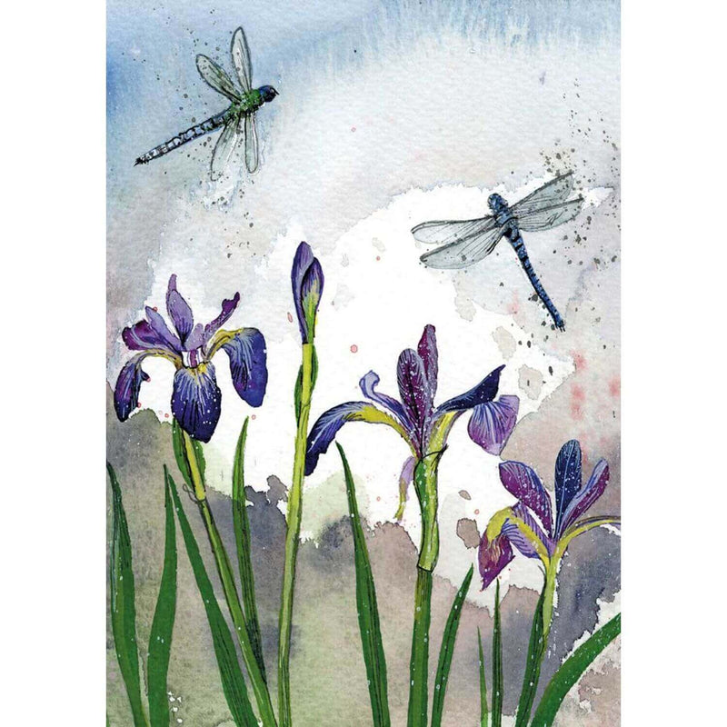 Alex Clark Large Chunky Notebook - Dragonflies