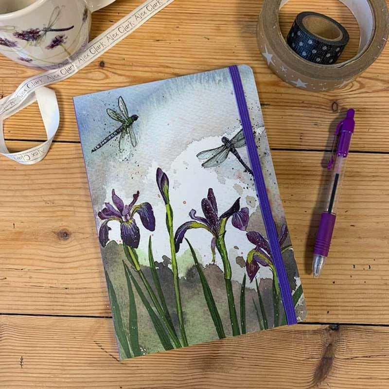 Alex Clark Large Chunky Notebook - Dragonflies