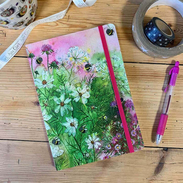 Alex Clark Large Chunky Notebook - Summer Bees