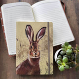 Alex Clark Large Chunky Notebook - Brown Hare