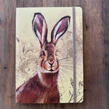 Alex Clark Large Chunky Notebook - Brown Hare