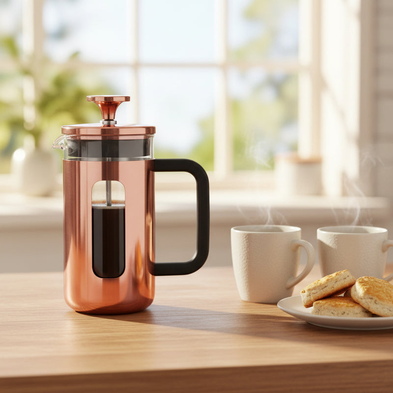 La Cafetiere Pisa 3-Cup Cafetiere - Copper