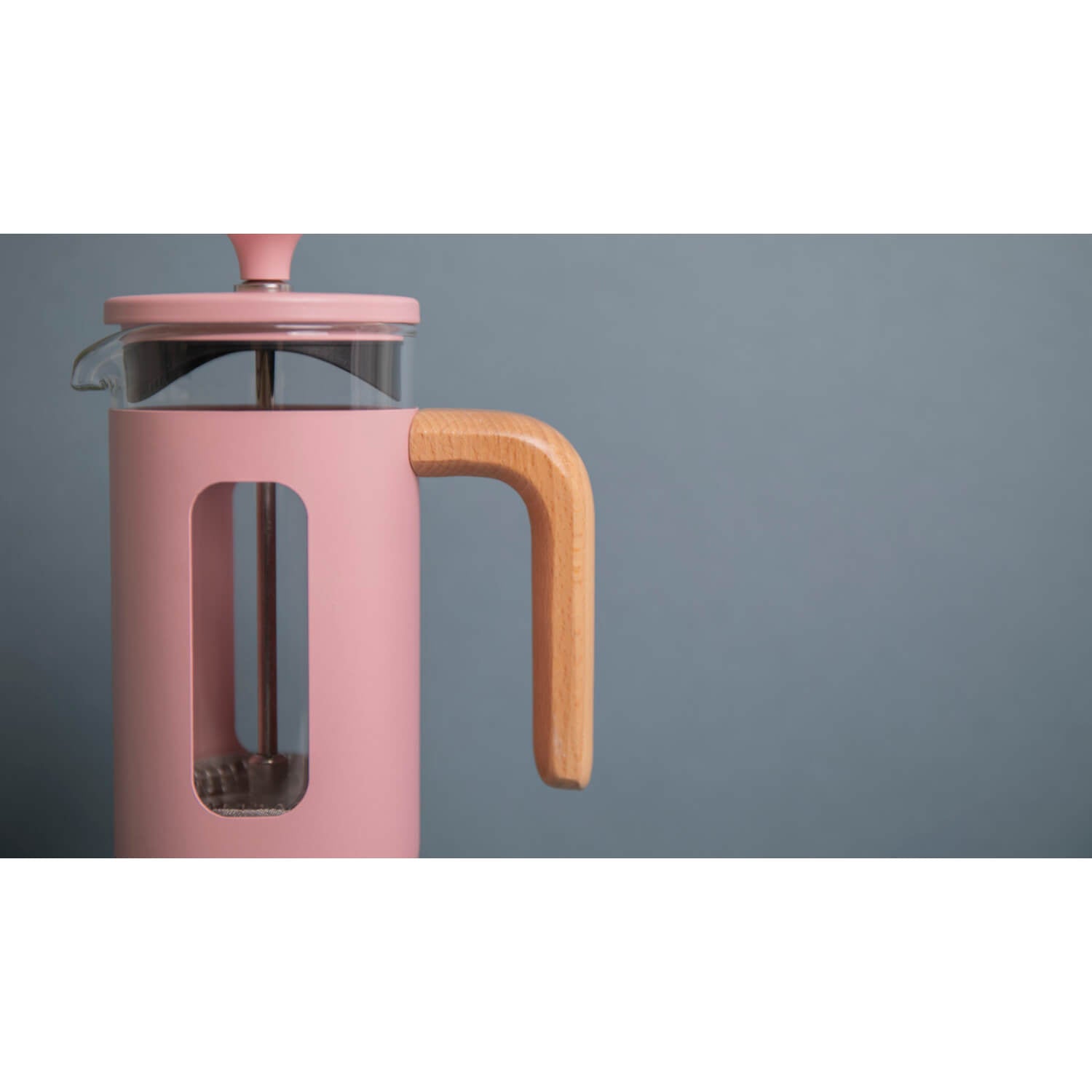 La Cafetière Pisa 3-Cup French Press Coffee Maker - Red, Stainless Steel & Glass - View #13