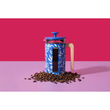 La Cafetière Pisa 8-Cup Cafetière - Blue Fiorato
