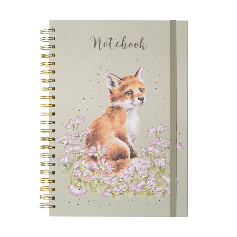 Wrendale Designs by Hannah Dale A4 Notebook - Make My Daisy - Fox