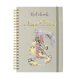 Wrendale Designs by Hannah Dale A4 Notebook - Bon Appetit - Blue Tits