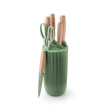 Taylor's Eye Witness Madison 6 Piece Knife Block Set - Green