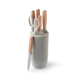 Taylor's Eye Witness Madison 6 Piece Knife Block Set - Grey