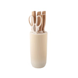 Taylor's Eye Witness Madison 6 Piece Knife Block Set - Oyster