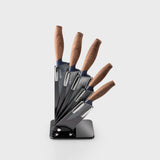 Taylor's Eye Witness Brooklyn Walnut 5 Piece Knife Block Set